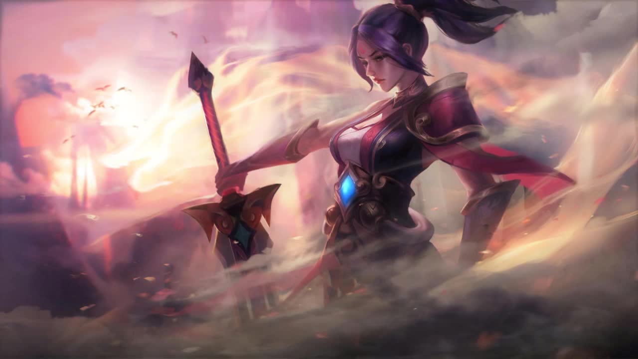 Valiant Sword Riven League Of Legends HD Live Wallpaper For PC