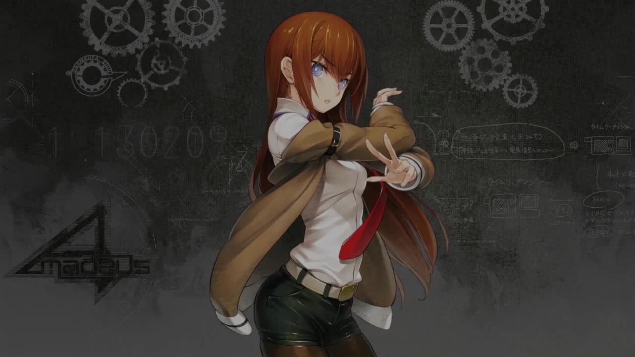 Kurisu Makise Steins Gate HD Live Wallpaper For PC
