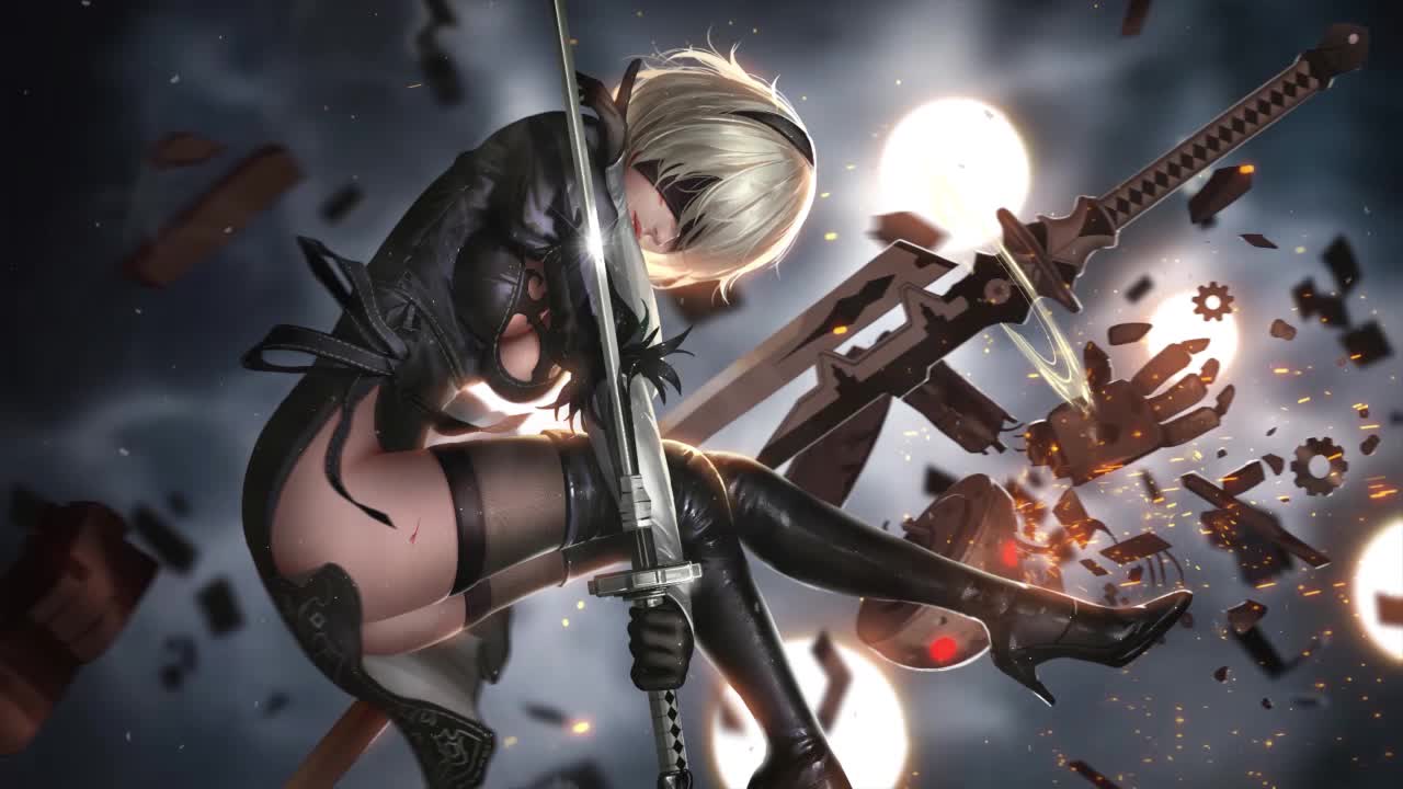 2b Nier Automata HD Live Wallpaper For PC