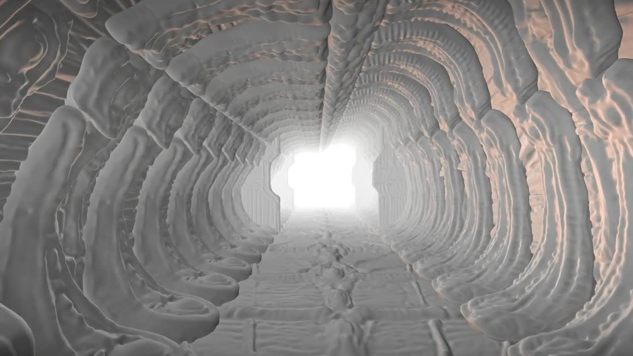 Stock Video 3d animation of the interior of an alien ship PC Live Wallpaper