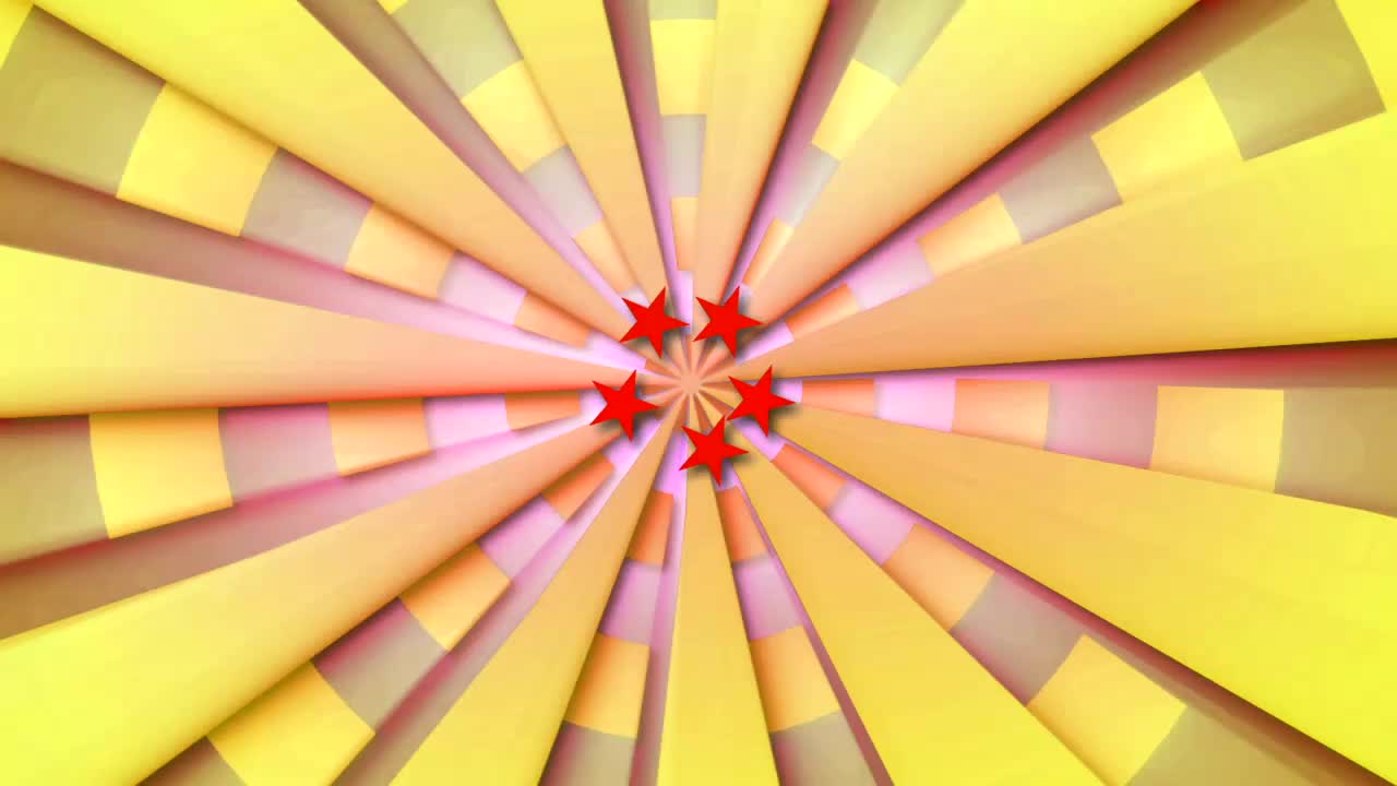 Stock Video 3d stars and lines from a point in the center PC Live Wallpaper