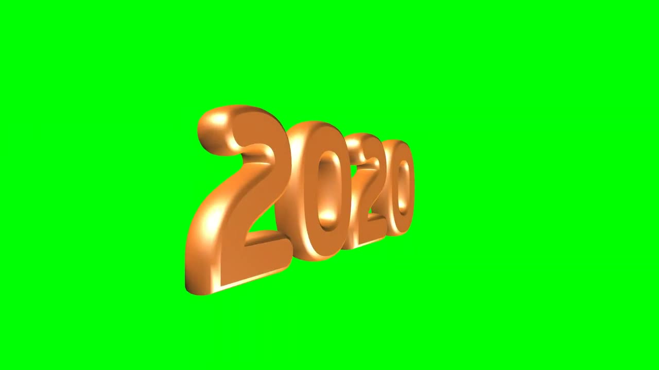 Stock Video 2020 numbers spinnin PC Live Wallpaper