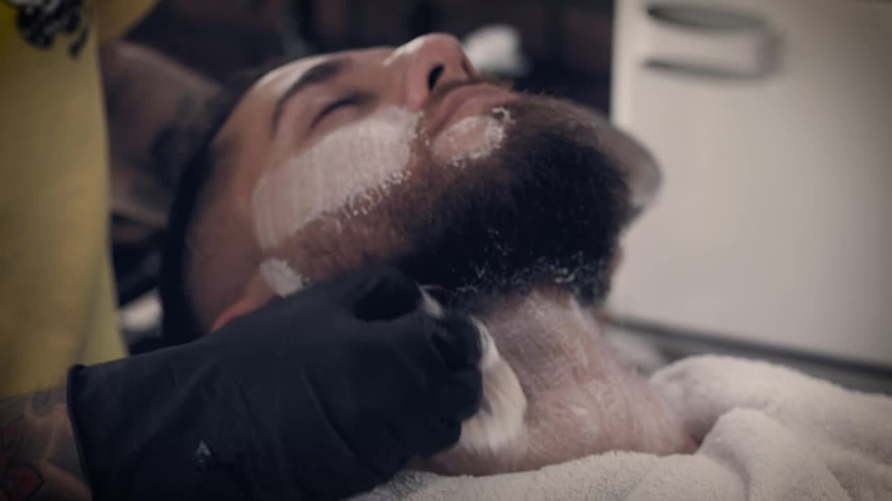 Stock Video A Barber Working Live Wallpaper for PC