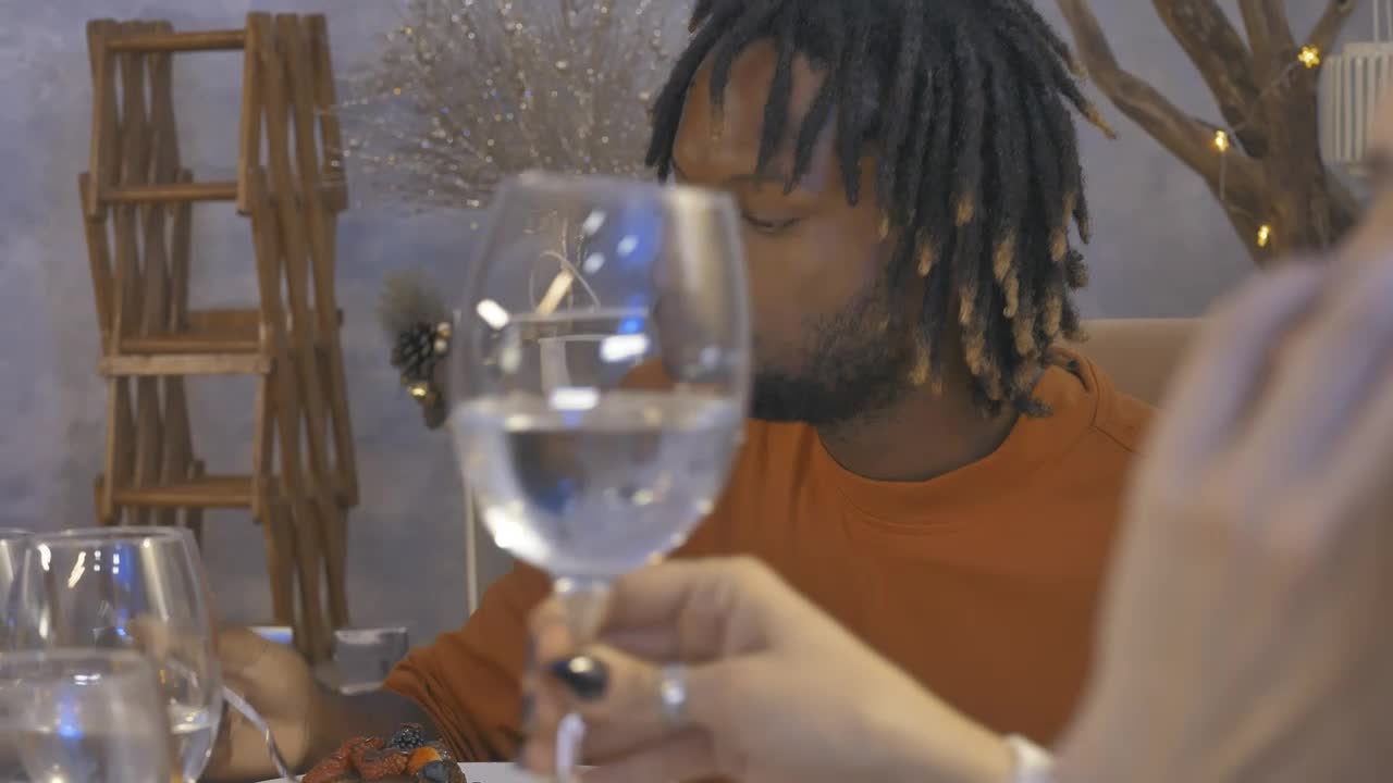 Stock Video A Boy Gives A Gift To His Friend At A Live Wallpaper for PC