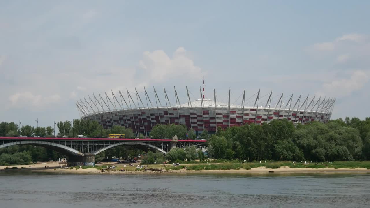 Stock Video A Bridge And A Stadium Landscape Live Wallpaper for PC