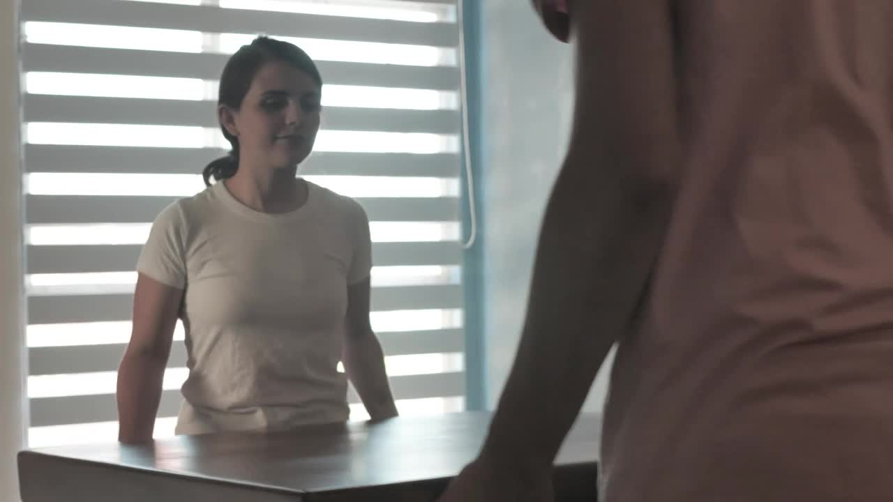 Stock Video A Couple Moving A Table Live Wallpaper for PC