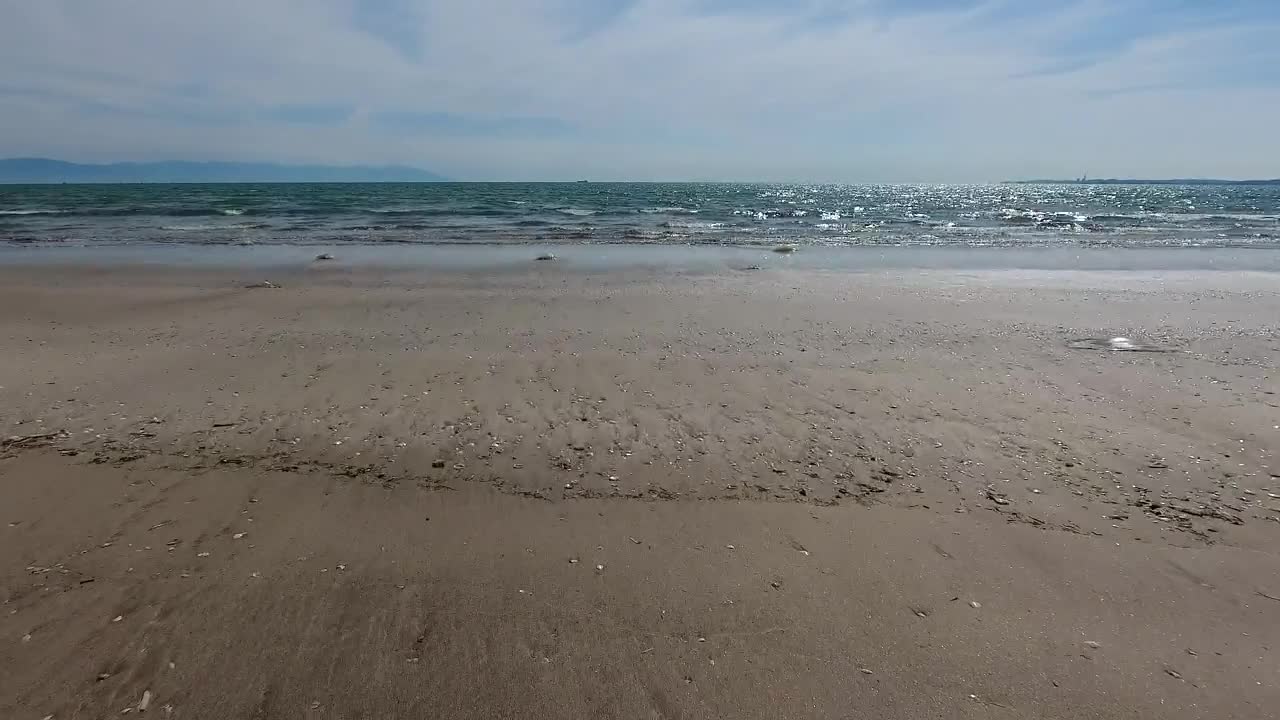 Stock Video A Deserted Beach And The Ocean Live Wallpaper for PC