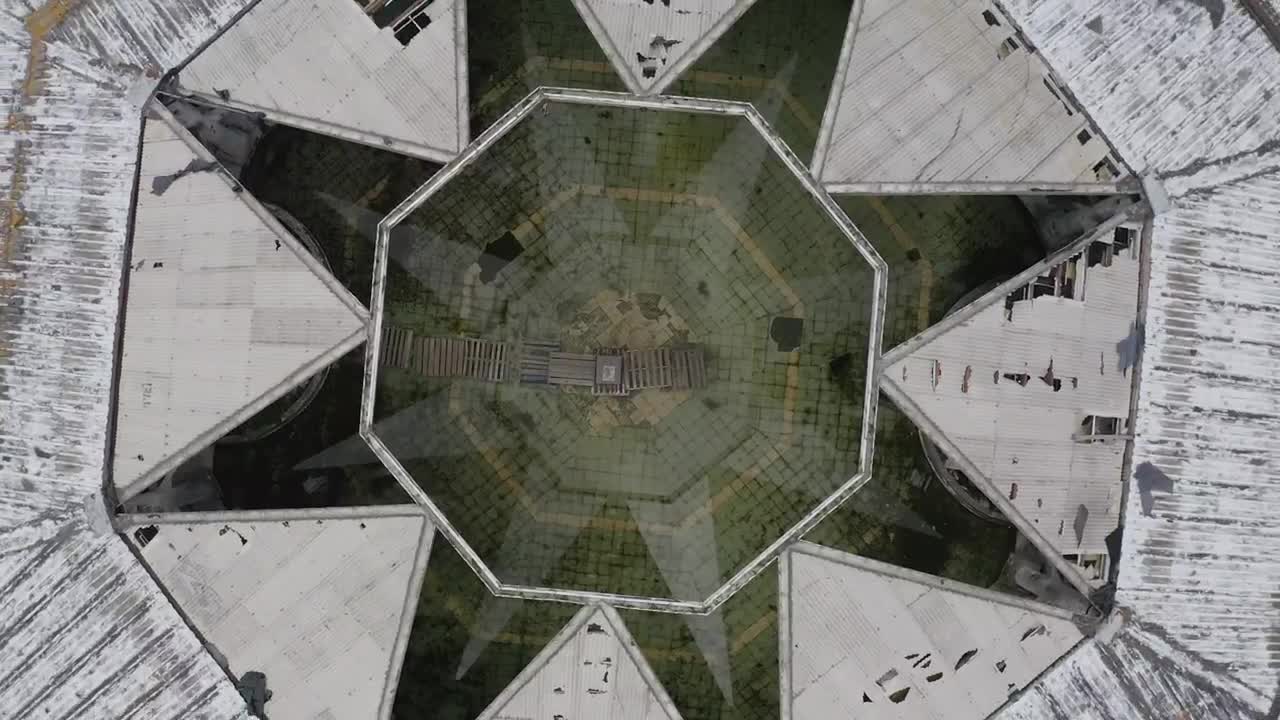 Stock Video Abandoned Ruined Building Live Wallpaper for PC