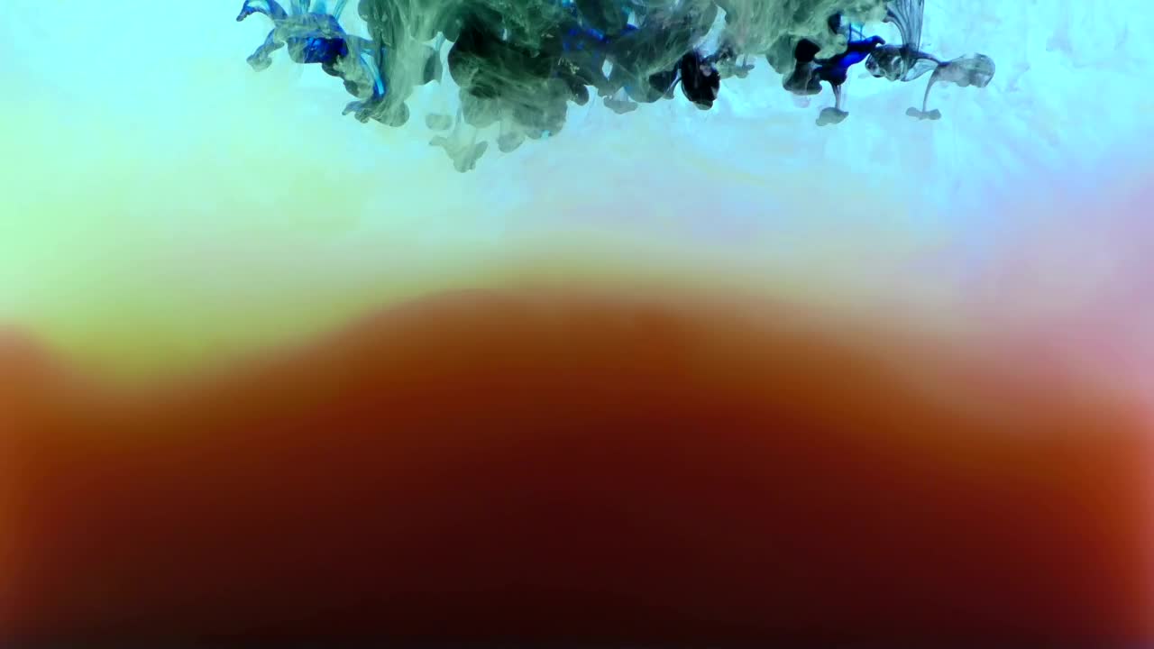 Stock Video Abstract Blue Ink Texture Underwater Live Wallpaper for PC