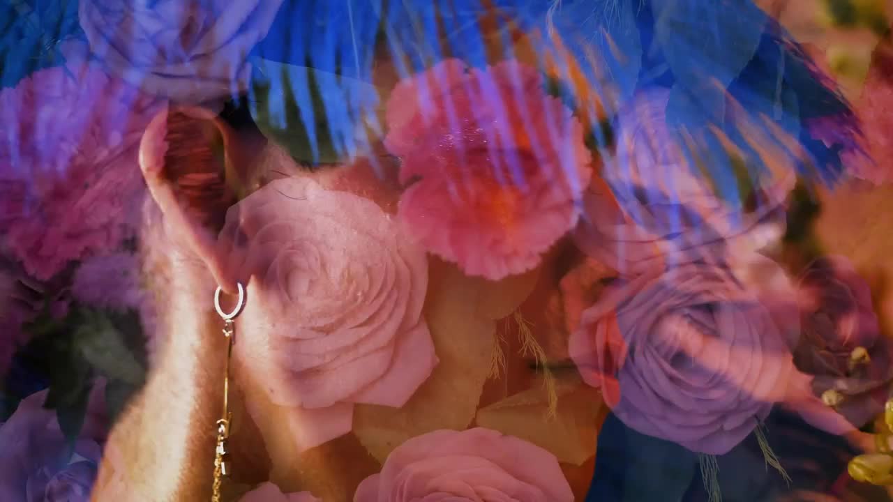 Stock Video Abstract Video Of A Gay Boy Appreciating Many Flowers Live Wallpaper for PC