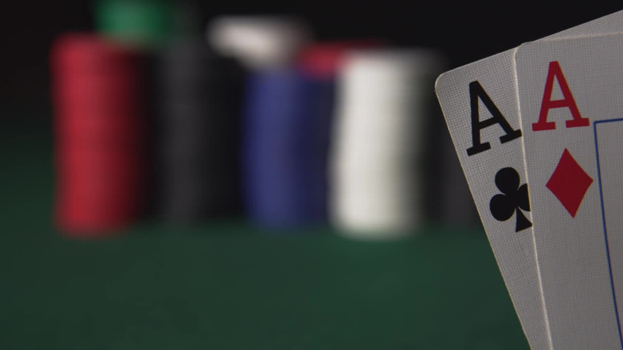 Stock Video Aces By A Stack Of Chips Live Wallpaper for PC