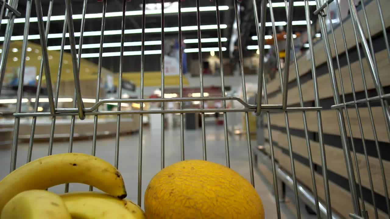 Stock Video Adding Food To A Shopping Cart Live Wallpaper for PC