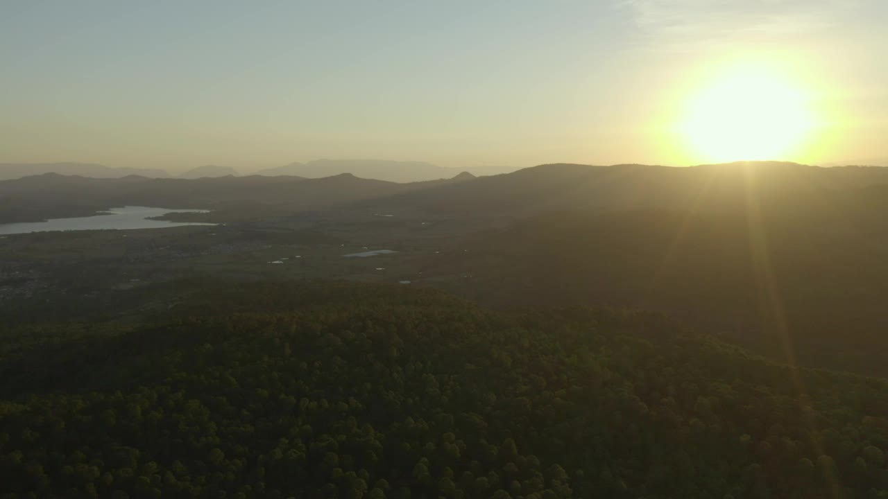 Stock Video Aerial Shot Of A Large Forest Covering The Landscape At  Larg Live Wallpaper for PC