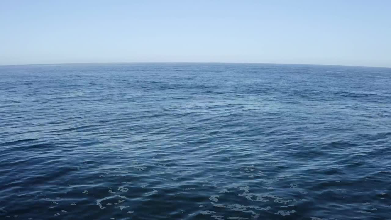Stock Video Aerial Shot Of Calm Blue Sea Live Wallpaper for PC