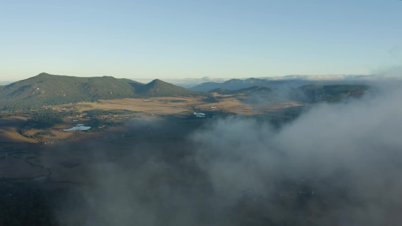 Stock Video Aerial Tour Above A Natural Landscape Live Wallpaper for PC