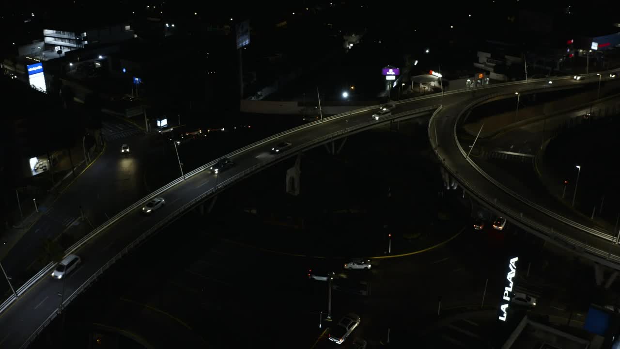 Stock Video Aerial View Of A Bridge With Double Road Live Wallpaper for PC