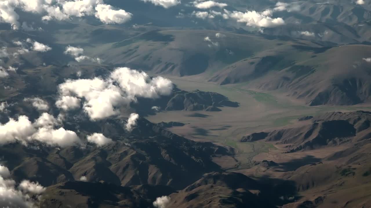 Stock Video Aerial View Of Mountains Live Wallpaper for PC