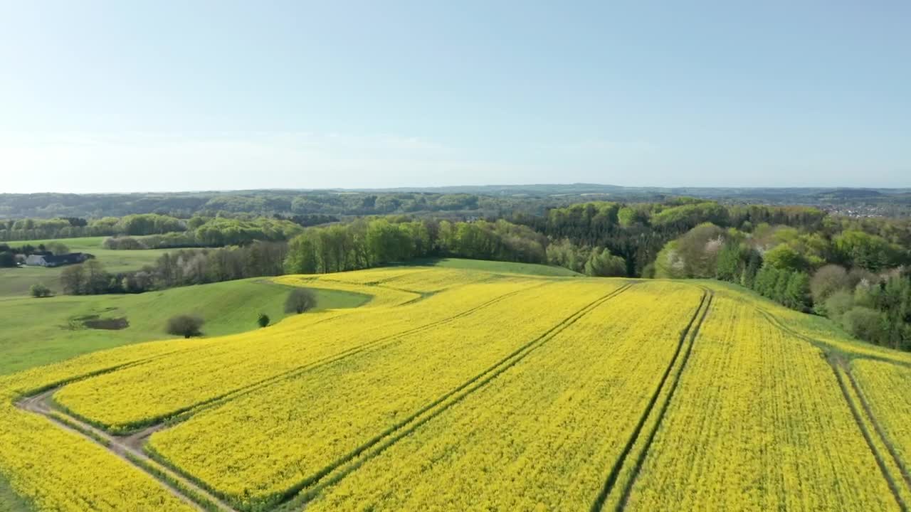 Stock Video Aerial View Of The Countryside Live Wallpaper for PC