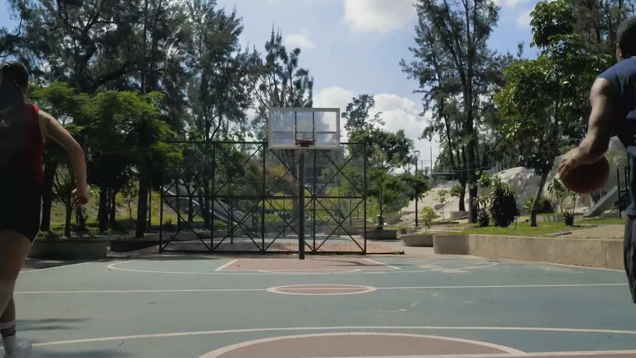 Stock Video Basketball Players Training Live Wallpaper For PC