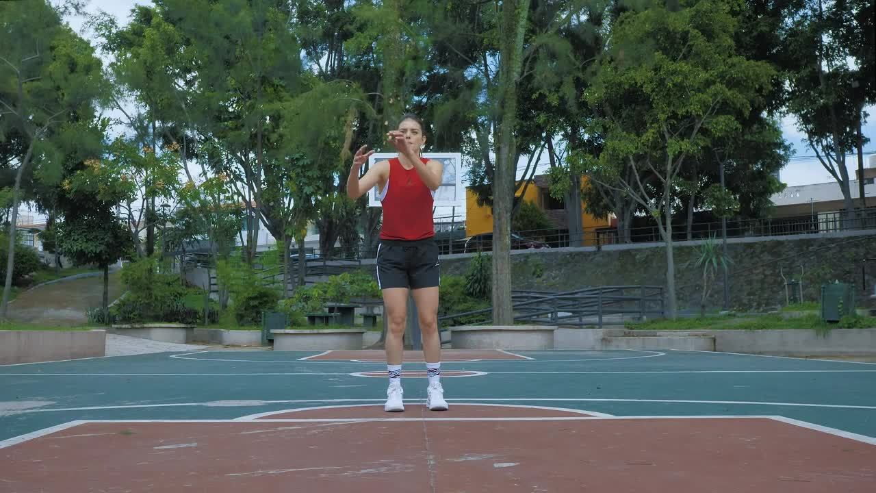 Stock Video Basketball Player Shot At Goal Live Wallpaper For PC