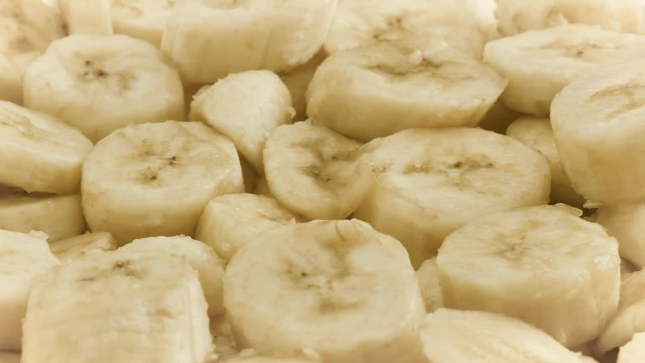 Stock Video Banana Slices Live Wallpaper For PC