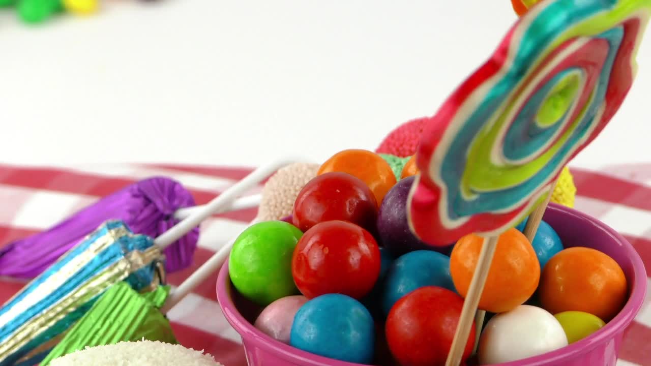 Stock Video Ball Gum Lollipops And Jellies Live Wallpaper For PC