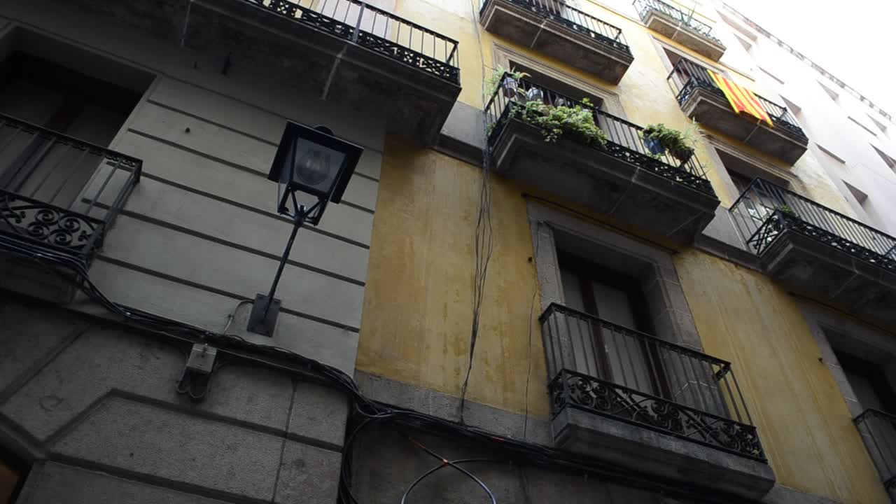Stock Video Balconies In Barcelona Live Wallpaper For PC
