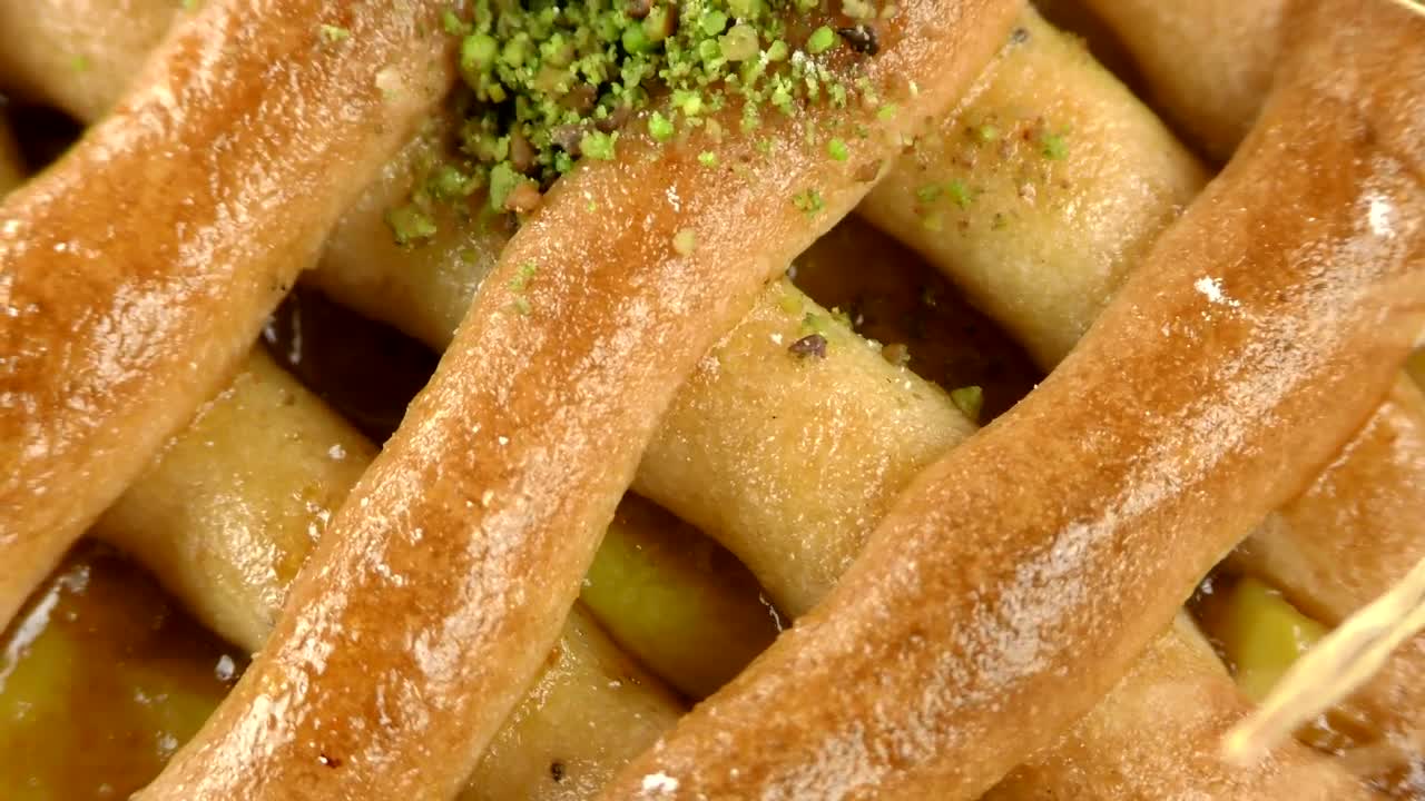 Stock Video Baked Crusty Bread Dessert Macro Live Wallpaper For PC