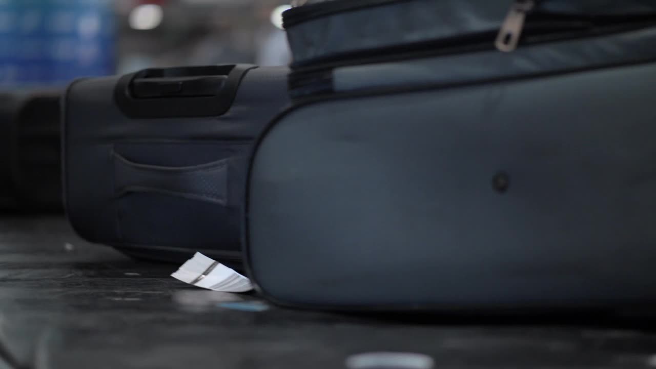 Stock Video Bags On An Airport Conveyor Belt Live Wallpaper For PC