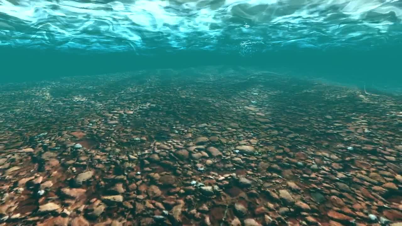 Stock Video Background With Rocks Under Clear Water In d Live Wallpaper For PC