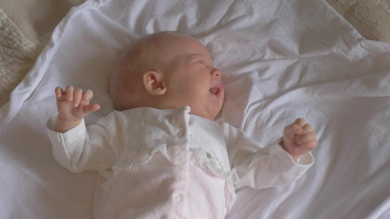 Stock Video Baby Girl Crying In Her Sleep Live Wallpaper For PC