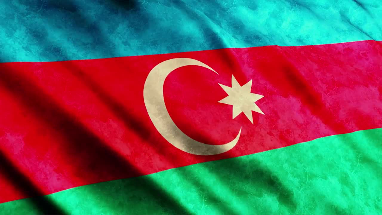 Stock Video Azerbaijan Waving Flag d Live Wallpaper For PC
