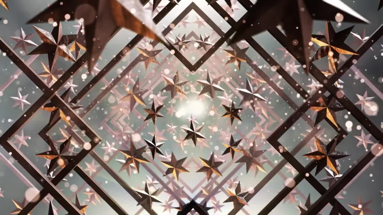 Stock Video Award Stars Floating Live Wallpaper For PC