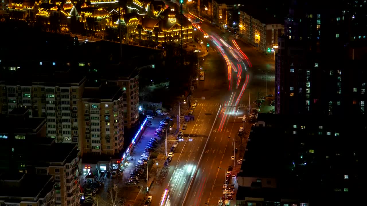 Stock Video Avenue Packed With Cars In A City At Night Live Wallpaper For PC