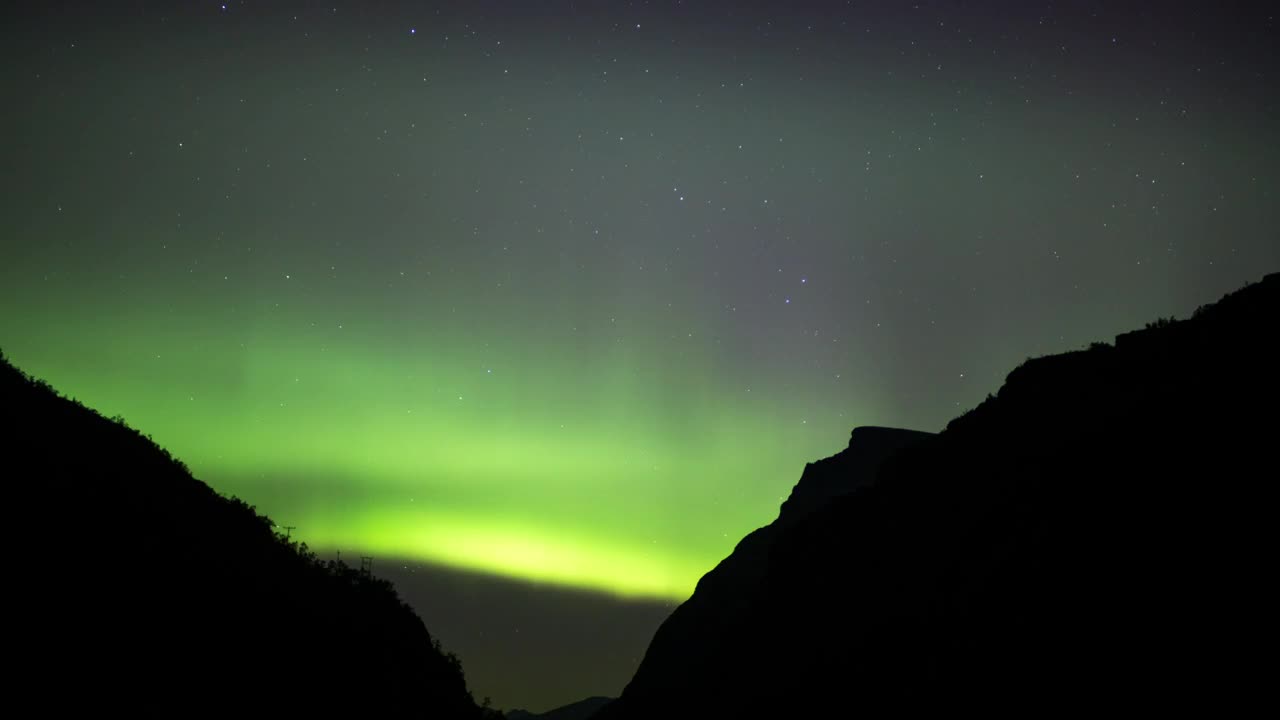 Stock Video Aurora Borealis Timelapse Live Wallpaper For PC