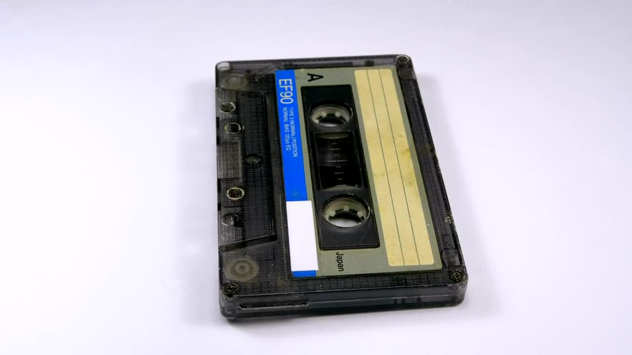 Stock Video Audio Cassette Rotating Live Wallpaper For PC