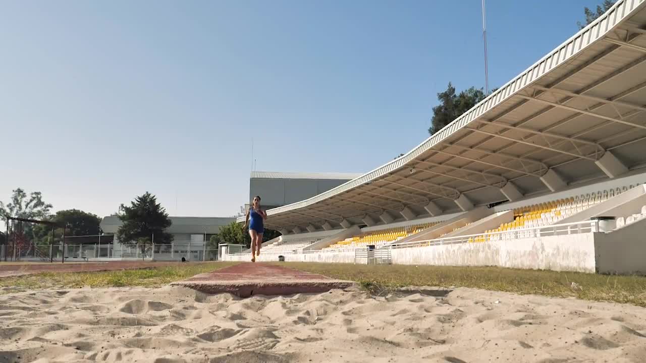 Stock Video Athlete Training For The Long Jump Live Wallpaper For PC