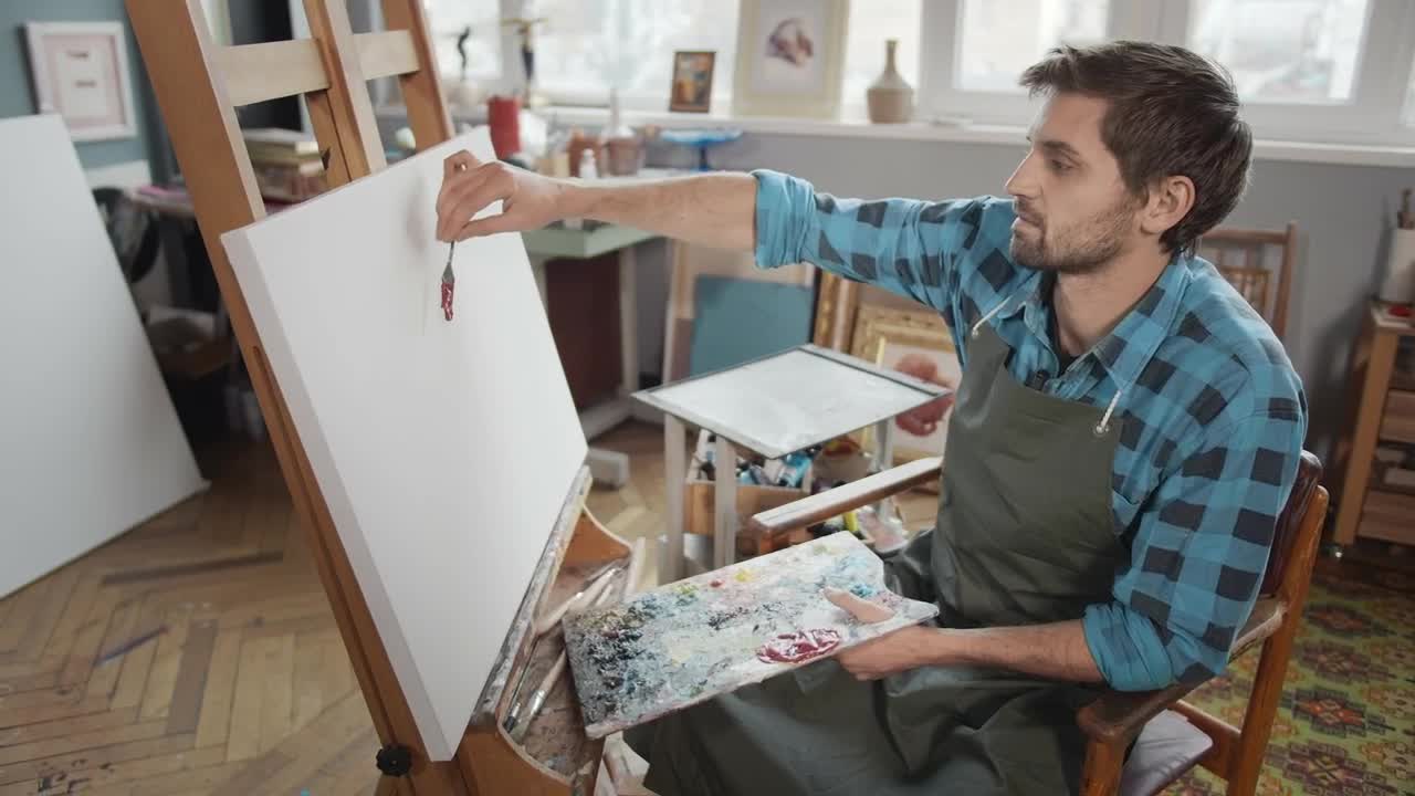 Stock Video Artist Looks For Inspiration In Blank Canvas Live Wallpaper For PC