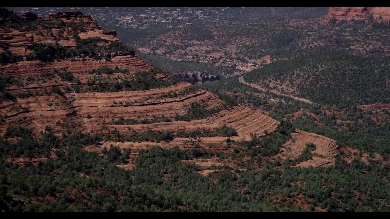 Stock Video Arizona Desert Seen From The Heights Live Wallpaper For PC