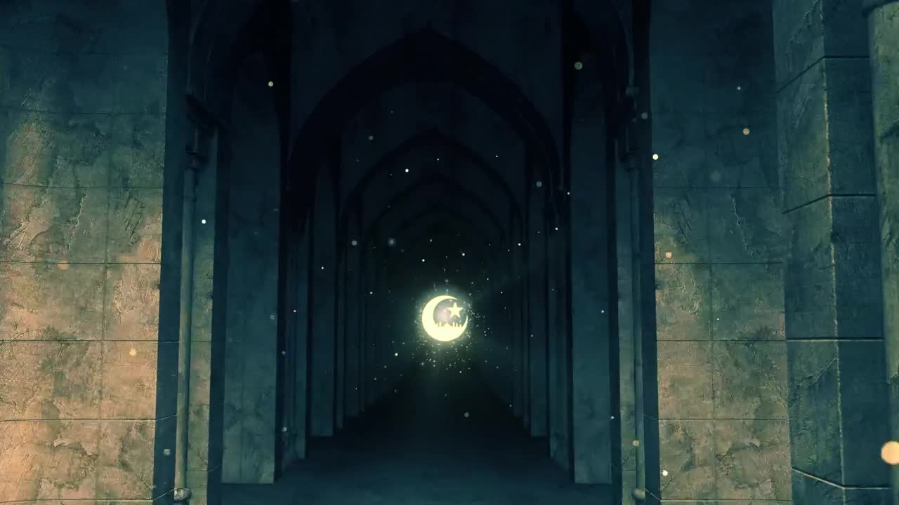 Stock Video Architecture With Ramadan Kareem Concept Live Wallpaper For PC