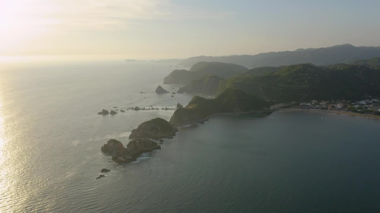 Stock Video Archipelago On A Coast At Sunset Live Wallpaper For PC