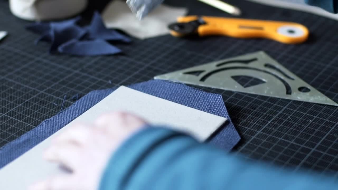 Stock Video Applying Glue To Handcraft In The Workshop Live Wallpaper For PC