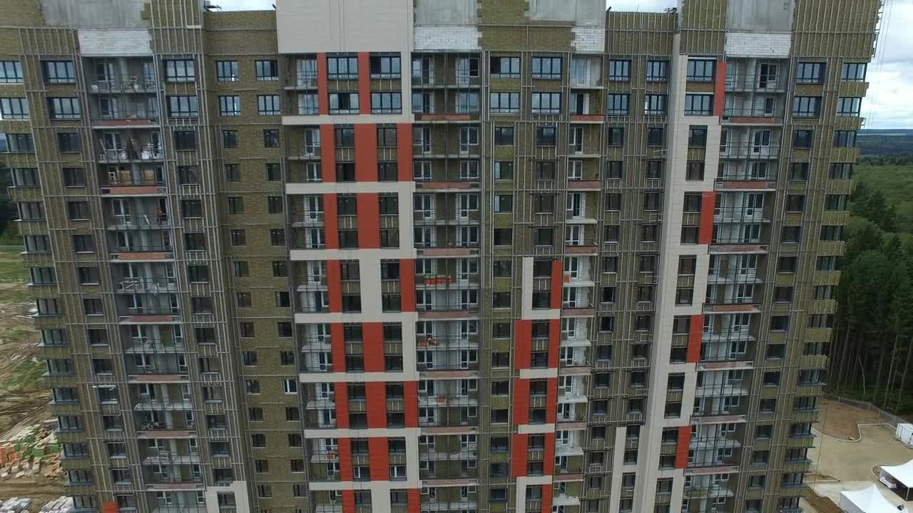 Stock Video Apartment Building Under Construction Live Wallpaper For PC