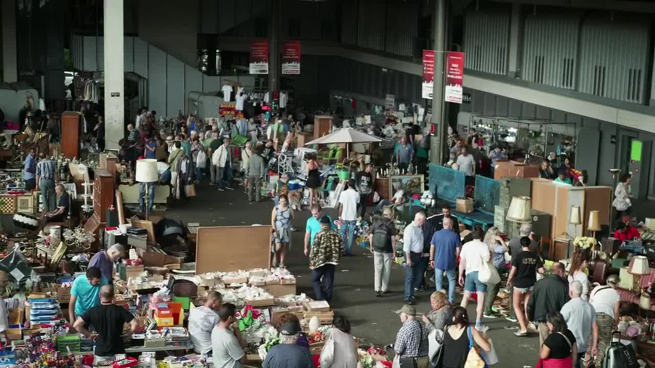 Stock Video Antiques And Second Hand Market Live Wallpaper For PC