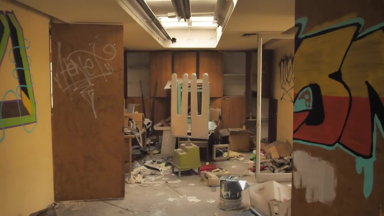 Stock Video Angry Urban Man In Abandoned Spot Live Wallpaper For PC