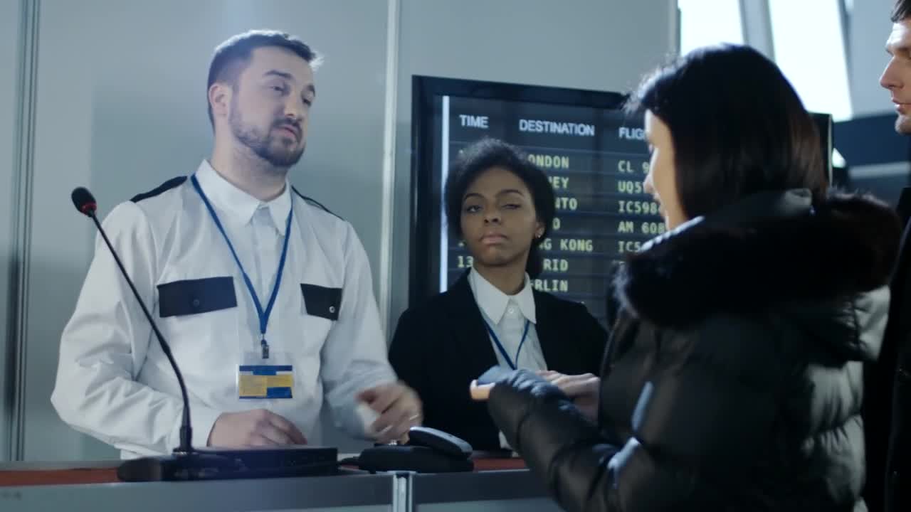 Stock Video Angry Passengers In The Airplane Boarding Gates Live Wallpaper For PC