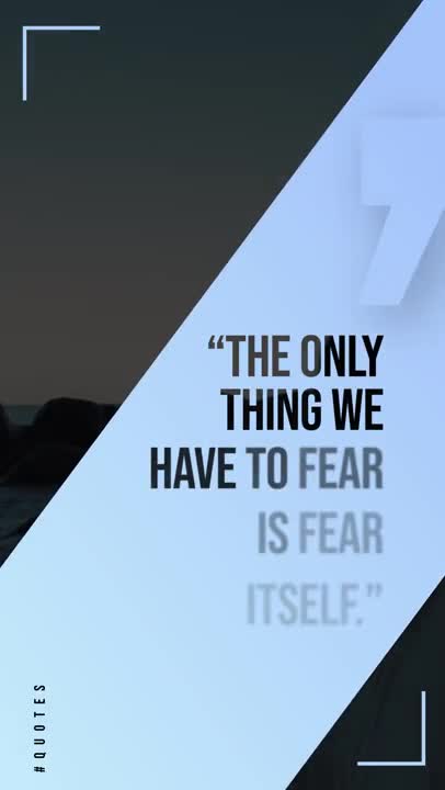 Stock Video Angled Banner Quote Live Wallpaper For PC