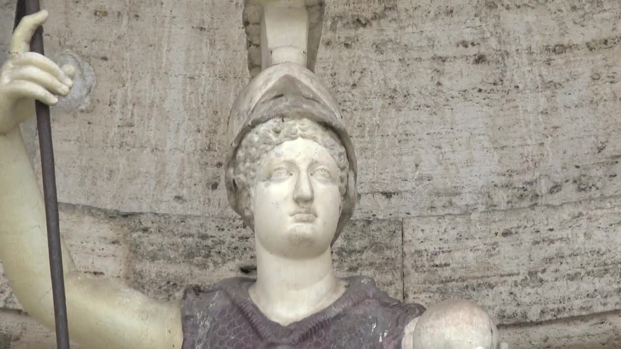 Stock Video Ancient Roman Statue Live Wallpaper For PC