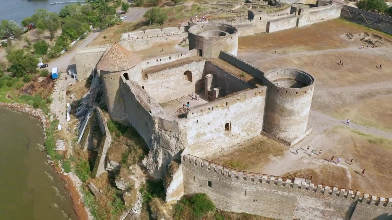 Stock Video Ancient Castle From Above Live Wallpaper For PC