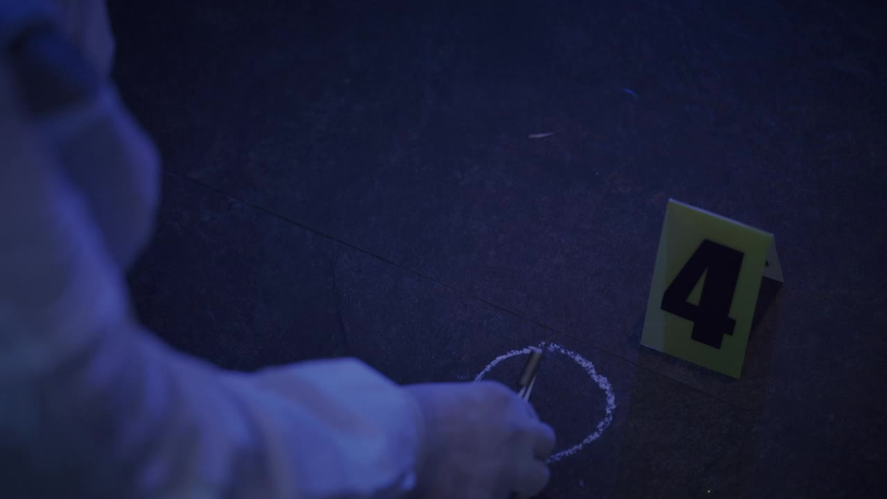 Stock Video Analyzing With A Magnifying Glass Is A Bullet Casing At Live Wallpaper For PC